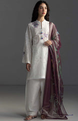 Coco Lawn By Zara Shahjahan Embroidered Lawn Suits Unstitched 3 Piece - CCLZSL10B - Sune - Summer Collection