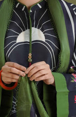 Coco  Prints Drop-One By Zara Shahjahan Unstitched Lawn Printed 3 Piece Suit - CCZSLP-10B - Raya   - Summer Collection