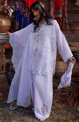 Meili By Zaha Unstitched Lawn Embroidered 3 Piece Suits -ZHMILXL-10B- Shuimei- Summer Collection