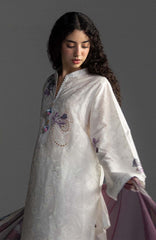 Coco Lawn By Zara Shahjahan Embroidered Lawn Suits Unstitched 3 Piece - CCLZSL10B - Sune - Summer Collection