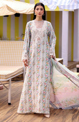 M Prints Eid II- By Maria B Unstitched Lawn Prints 3 Piece Suit  - MBMPEIDII-10B- Summer Collection