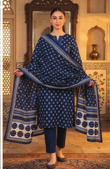 Salina Digital Printed Vol-3 by Regalia Textile Unstitched Linen Printed 3 Piece Suit- RGLSLNV3-10- Winter Collection