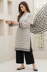 Black & White by Regalia Textile Unstitched Lawn Printed 3 Piece Suit  - RGLBLWTLP -10  Summer Collection