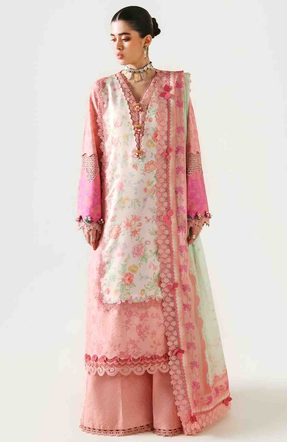 Neoma Prints by Republic Unstitched Lawn Printed 3 Piece Suit-RPNAPL-10- Aeve- Summer Collection