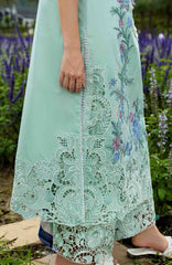 The Secret Garden - Hemline By Mushq Unstitched Lawn  Embroidered 3 Piece Suit MQHMSGL - 03-Hummingbird Haven -  Summer Collection