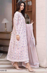 M Basic Elaheh Vol-II By Maria B Unstitched Lawn  Printed  3 Piece Suit - MBSCELPL10 - Summer Collection