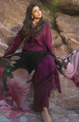 Summer Dream By Manara Unstitched Lawn Embroidered 3 Piece Suit - MNMSDRL-10- Aaria-Summer Collection