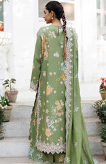 Summer Together  by Afrozeh Unstitched Lawn Embroidered 3 Piece Suit - AFRSTGL-08- Serelith- Summer Collection