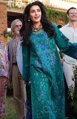 A Moi - Held By Love By Mushq Unstitched Luxury Lawn Embroidered 3 Piece Suit - MQHMAM-10- Blooming Romance - Summer Collection