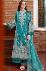 Belle Saison by Esmel Unstitched Lawn Embroidered 3 Piece Suit - ESLBLS-08- Mirelle - Summer Collection