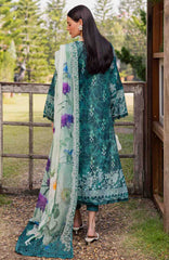 Gardenia By Nureh Unstitched Lawn Embroidered 3 Piece Suit - NRGRDL-04- Summer Collection