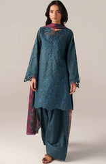 Spring Summer By Iznik Unstitched Lawn Embroidered 3 Piece Suit - IZNSSL-10 -  Summer Collection