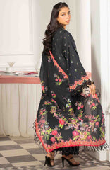Mausummery Unstitched Lawn Printed 3 Piece Suit Vol-2 MUSV2L10 - Noir - Summer Collection