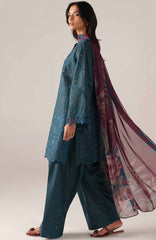 Spring Summer By Iznik Unstitched Lawn Embroidered 3 Piece Suit - IZNSSL-10 -  Summer Collection