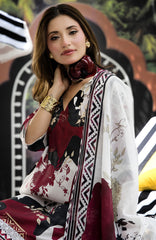 Luxury Printed Lawn By Regalia Unstitched  Lawn Printed 3 Piece Suit  - RGLASIBPRT-07- Chandni Pop - Summer Collection