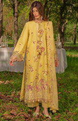 Luxury Eid By Rang Rasiya Unstitched Lawn Embroidered 3 Piece Suit  - RRLELXL-6- Mysha- Summer Collection