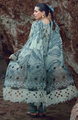 Nureh Gardenia Unstitched Lawn Embroidered 3 Piece Suit - NRGRDL2-10- Summer Collection