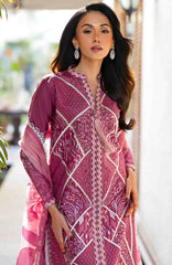 Astoria By Mushq Unstitched  Festive Lawn Embroidered 3 Piece Suit - MQHMAFL-03- Rosea- Summer Collection
