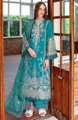 Belle Saison by Esmel Unstitched Lawn Embroidered 3 Piece Suit - ESLBLS-08- Mirelle - Summer Collection