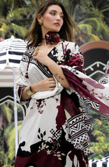 Luxury Printed Lawn By Regalia Unstitched  Lawn Printed 3 Piece Suit  - RGLASIBPRT-07- Chandni Pop - Summer Collection