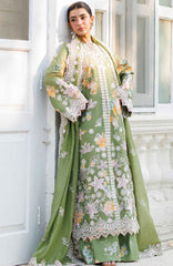 Summer Together  by Afrozeh Unstitched Lawn Embroidered 3 Piece Suit - AFRSTGL-08- Serelith- Summer Collection