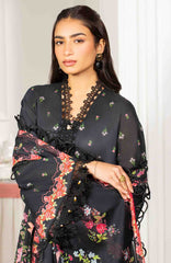 Mausummery Unstitched Lawn Printed 3 Piece Suit Vol-2 MUSV2L10 - Noir - Summer Collection