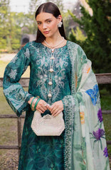 Gardenia By Nureh Unstitched Lawn Embroidered 3 Piece Suit - NRGRDL-04- Summer Collection