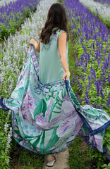The Secret Garden - Hemline By Mushq Unstitched Lawn  Embroidered 3 Piece Suit MQHMSGL - 03-Hummingbird Haven -  Summer Collection