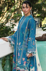 QPrints By Qalamkar Unstitched Lawn Printed 3 Piece Suit QLMQP26 Caire - 5B - Summer Collection