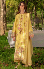 Luxury Eid By Rang Rasiya Unstitched Lawn Embroidered 3 Piece Suit  - RRLELXL-6- Mysha- Summer Collection