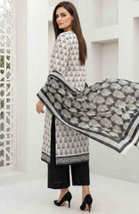 Black & White by Regalia Textile Unstitched Lawn Printed 3 Piece Suit  - RGLBLWTLP -10  Summer Collection