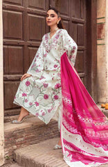Breeze by  Saira Shakira Unstitched Lawn Embroidered 3 Piece Suits -SRSKBLXL-1A- IVY Summer Collection