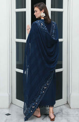 Qline by Qalamkar  Unstitched Lawn Embroidered 3 Piece Suit - QLMQDL-10- Zohal -  Summer Collection