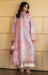 Carnation By Rang Rasiya  Unstitched  Lawn Embroidered 3 Piece Suit RRCRTL-10- Lara- Summer Collection