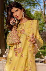 Luxury Eid By Rang Rasiya Unstitched Lawn Embroidered 3 Piece Suit  - RRLELXL-6- Mysha- Summer Collection