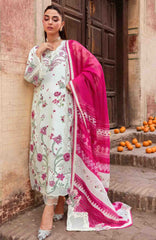 Breeze by  Saira Shakira Unstitched Lawn Embroidered 3 Piece Suits -SRSKBLXL-1A- IVY Summer Collection