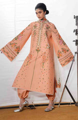 Jugnu by Hussain Rehar Unstitched Lawn Embroidered 3 Piece Suits- -JUGELXL-10- Zerah- Summer Collection