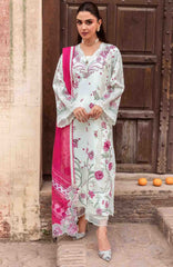 Breeze by  Saira Shakira Unstitched Lawn Embroidered 3 Piece Suits -SRSKBLXL-1A- IVY Summer Collection