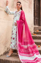 Breeze by  Saira Shakira Unstitched Lawn Embroidered 3 Piece Suits -SRSKBLXL-1A- IVY Summer Collection