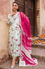 Breeze by  Saira Shakira Unstitched Lawn Embroidered 3 Piece Suits -SRSKBLXL-1A- IVY Summer Collection
