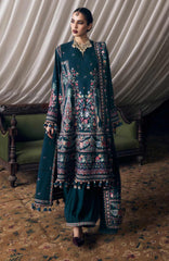 Kot Radha Kishan - Into The South By Hussain Rehar Unstitched Karandi  3 Piece Suit- HRKRKRDW- Barkha - Winter Collection