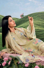 Mbasic by Maria B Unstitched Lawn Embroidered 3 Piece Suit Vol-2 - MBSCLV2-11A -  Summer Collection