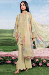 Mbasic by Maria B Unstitched Lawn Embroidered 3 Piece Suit Vol-2 - MBSCLV2-11A -  Summer Collection