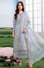 Mbasic by Maria B Unstitched Lawn Embroidered 3 Piece Suit Vol-2 - MBSCLV2-11B -  Summer Collection