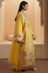 Mashriq Luxury By Bin Ilyas Unstitched Lawn Embroidered 3 Piece Suits - BNLML-1A- Summer Collection