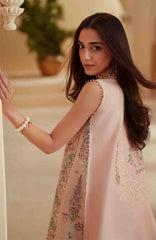 Mashriq Luxury By Bin Ilyas Unstitched Lawn Embroidered 3 Piece Suits - BNLML-1B- Summer Collection