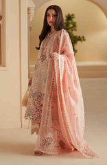 Mashriq Luxury By Bin Ilyas Unstitched Lawn Embroidered 3 Piece Suits - BNLML-1B- Summer Collection