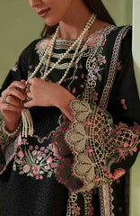 Mashriq Luxury By Bin Ilyas Unstitched Lawn Embroidered 3 Piece Suits - BNLML-2B- Summer Collection