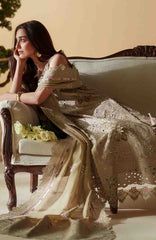 Mashriq Luxury By Bin Ilyas Unstitched Lawn Embroidered 3 Piece Suits - BNLML-3A- Summer Collection