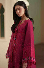 Mashriq Luxury By Bin Ilyas Unstitched Lawn Embroidered 3 Piece Suits - BNLML-3B- Summer Collection